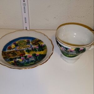 VTG Arizona Souvenir Teacup & Saucer Set